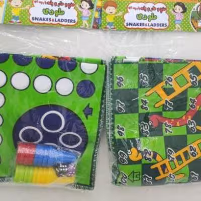 منچ و مارپله پارچه ای