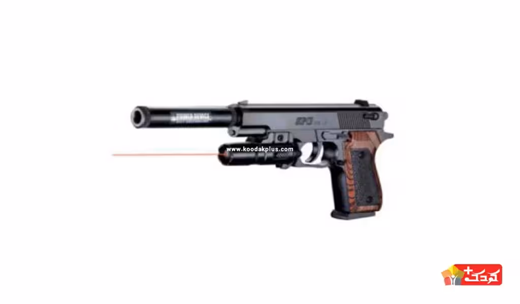 کلت ساچمه ای لیزر دار اسباب بازی مدل SP-3D