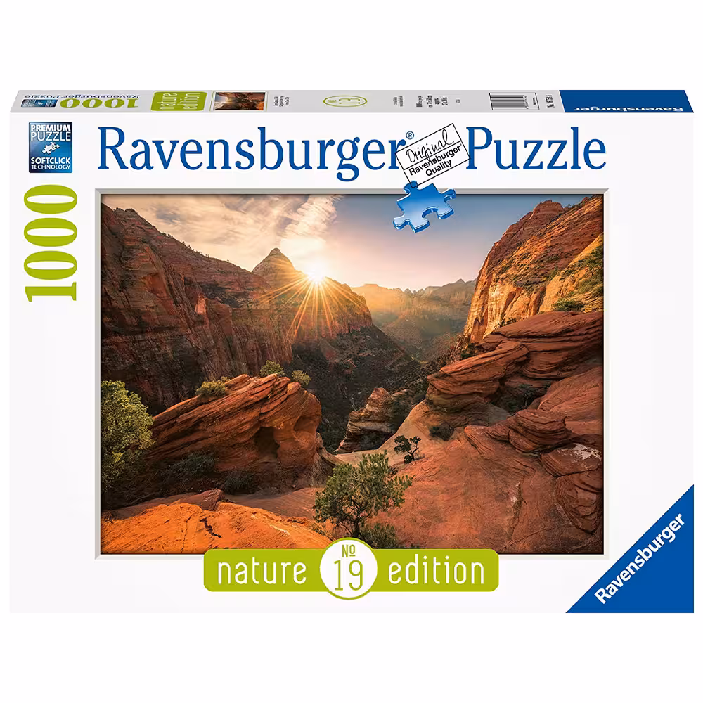 پازل 1000 قطعه Ravensburger طرح دره گرند کانیون