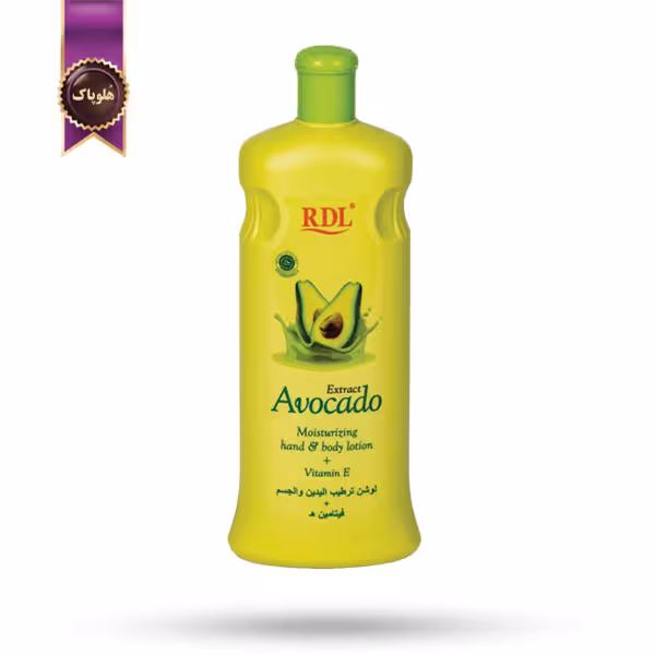 لوسیون دست و بدن آر دی ال RDL مدل با عصاره آووکادو Avocado حجم 600 میلی لیتر (اورجینال)