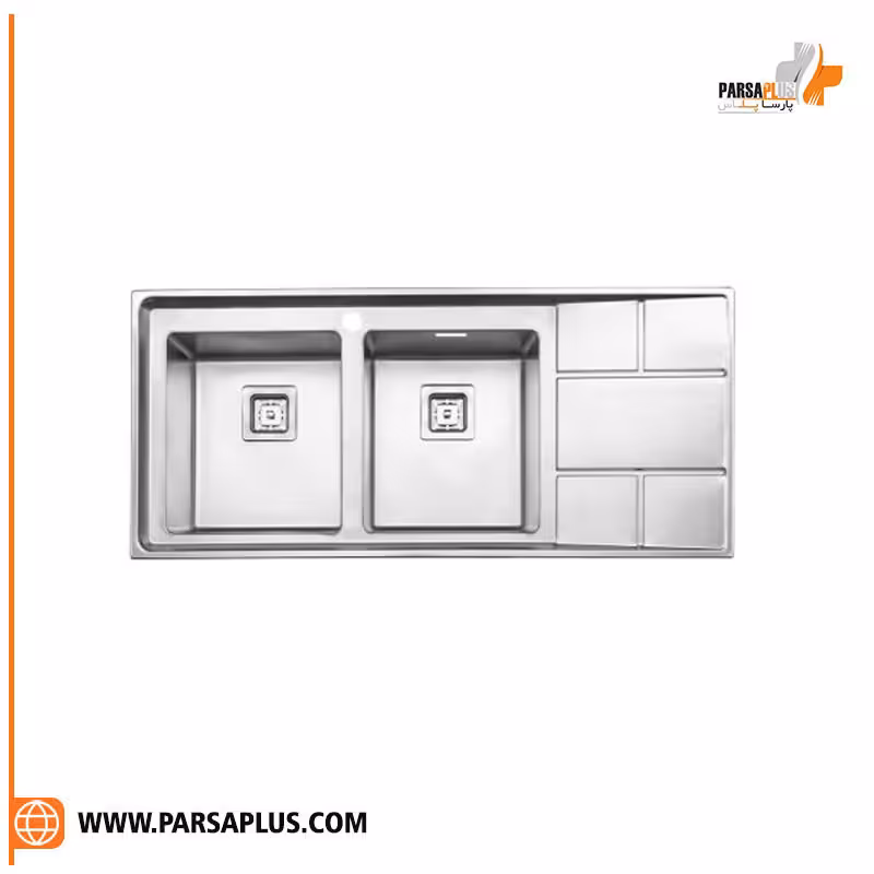 سینک دو لگنه فانتزی 950 توکار