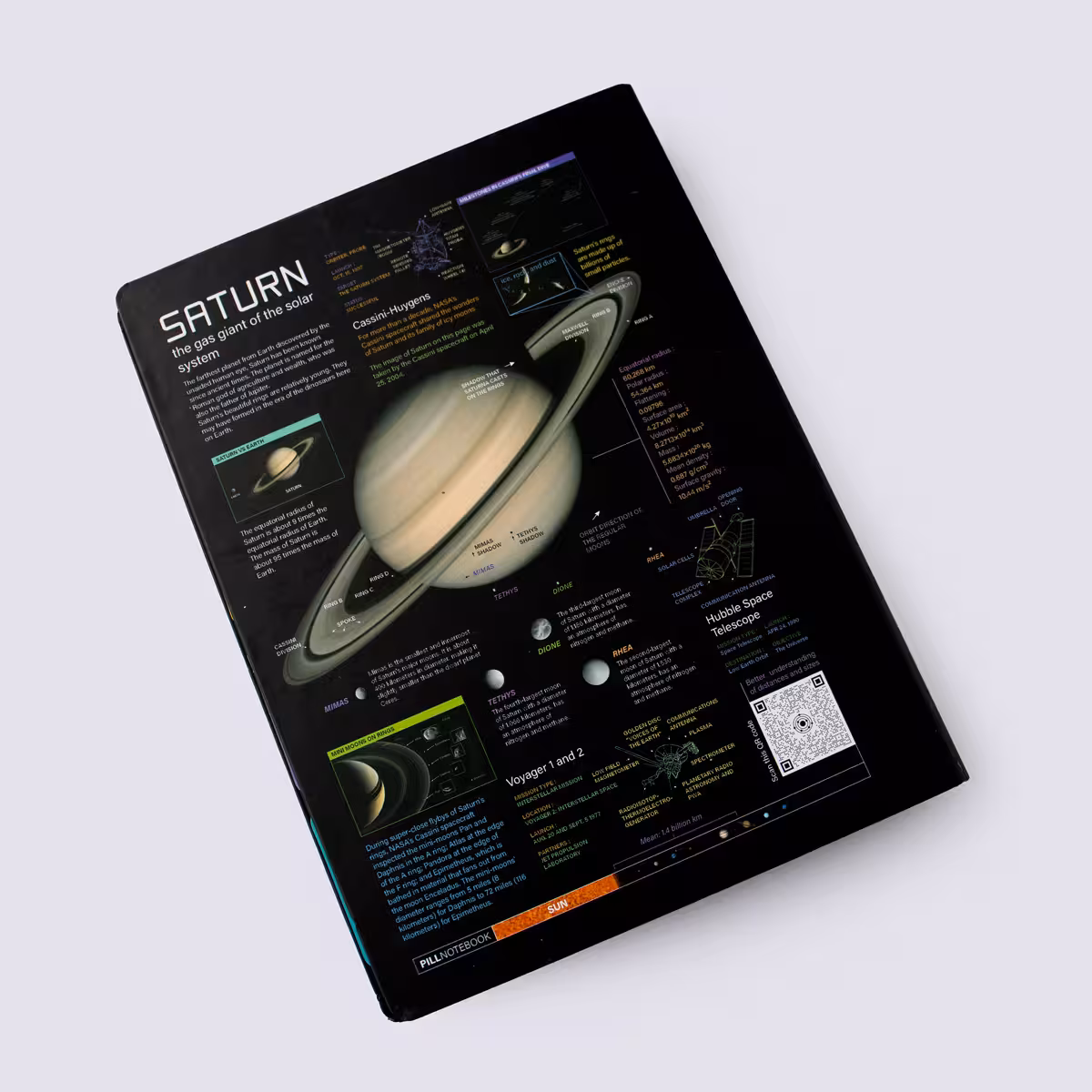 کلاسور 26 حلقه SATURN پیل (PILL)