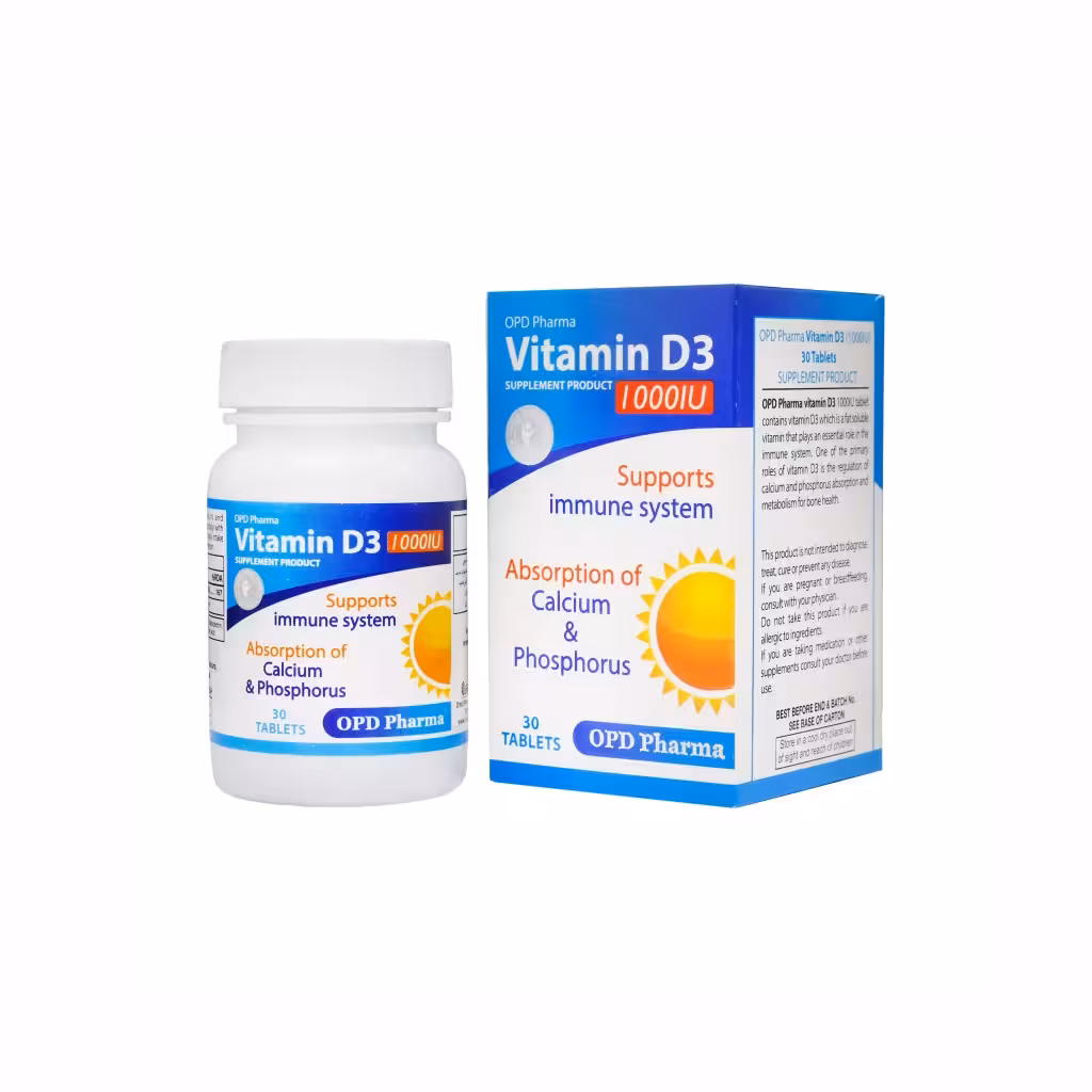 سافت ژل د3 1000 واحد او پی دی فارما