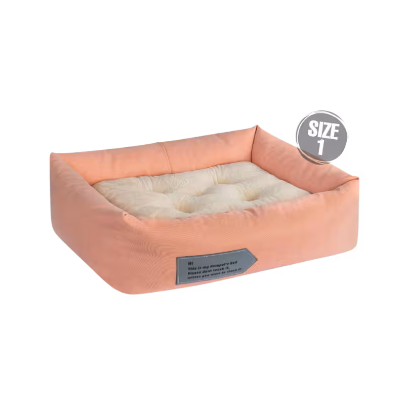 جای خواب مدل پراوو برند Ninapet نیناپت رنگ گلبهی سایز 1