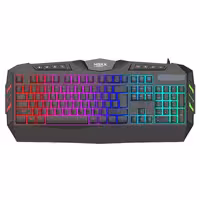 کیبورد گیمینگ هیسکا مدل HX-KEG400 RGB