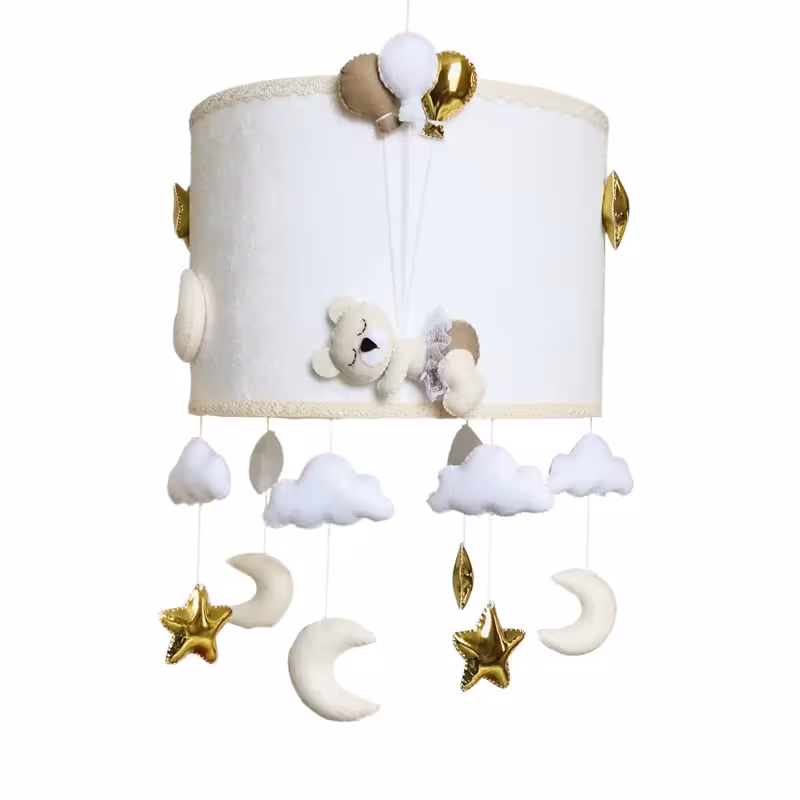 لوستر کودک مدل تدی انتخاب نرم و دوست‌داشتنی