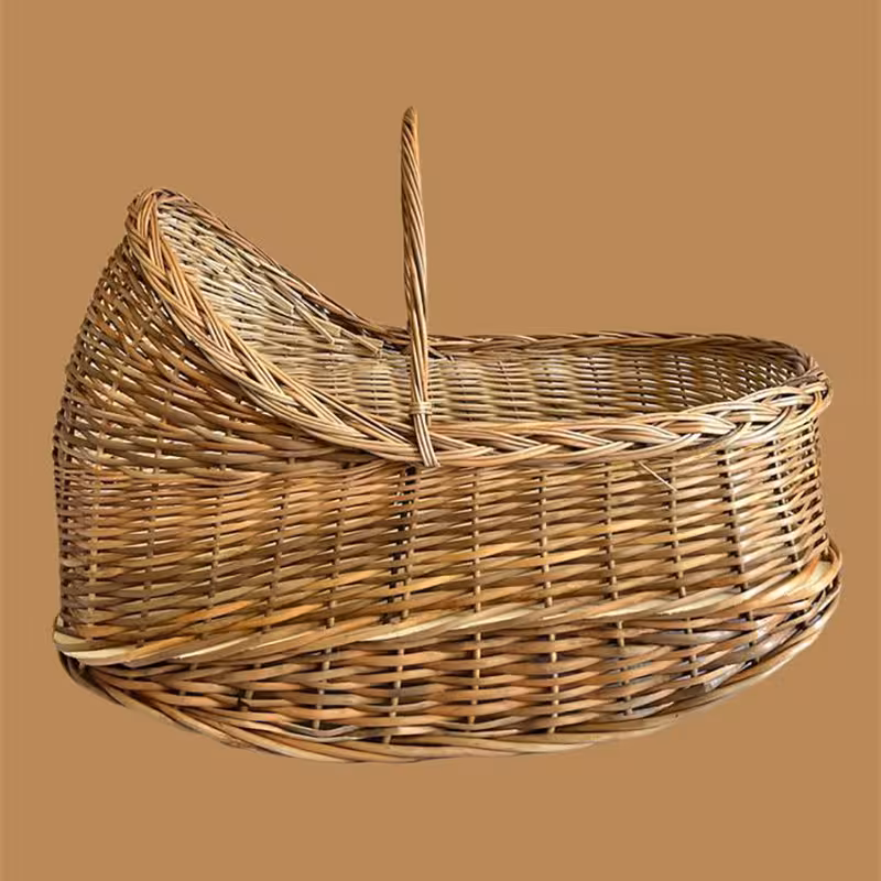 گهواره نوزاد مدل حصیری کد 123