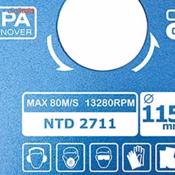 سرامیک بر 115 میلیمتر نووا مدل NTD 2711