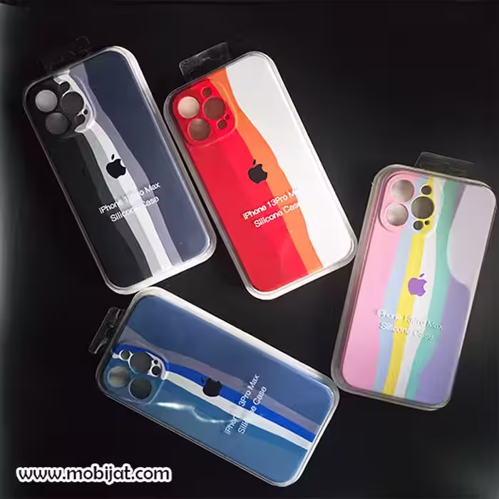 قاب سیلیکونی ابرنگی ایفون 13PRO MAX