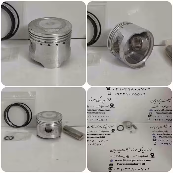 رینگ و پیستون پیشرو 70 سایز STD (شماره صفر) اکتیو