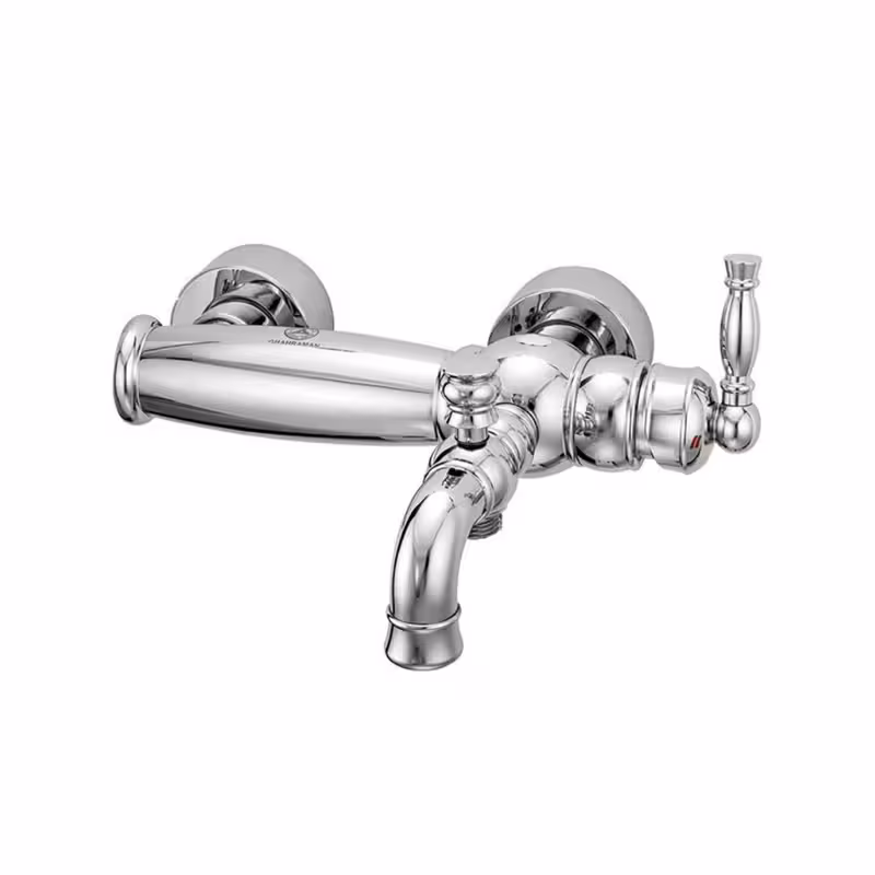 شیر دوش قهرمان مدل آنتیک کروم