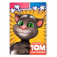 دفتر مشق کارتون تام سخنگو