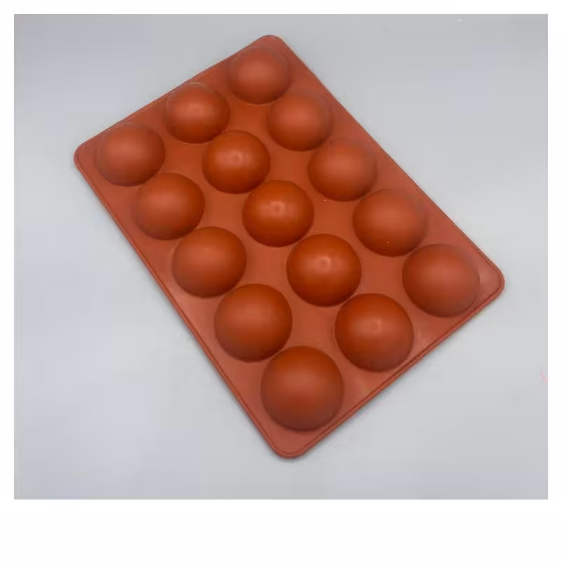 قالب سیلیکونی نیم کره 5 سانت 15 خانه سورناپارت