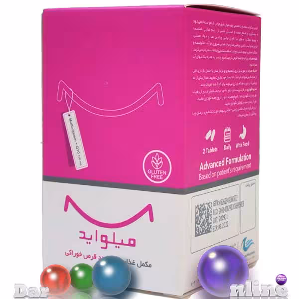 میلواید نانوحیات قرص60عددی