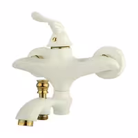 شیر حمام راسان مدل پریمو شیری طلایی