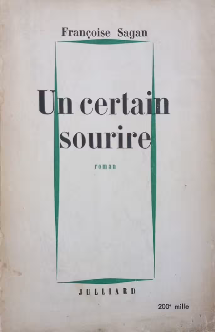 Un certain sourire | Françoise Sagan