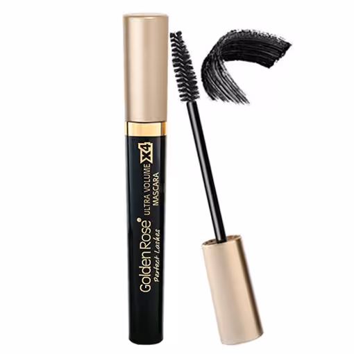 ریمل ضد آب حجم دهنده مژه Perfect Lashes Ultra Volume X4 مشکی گلدن رز