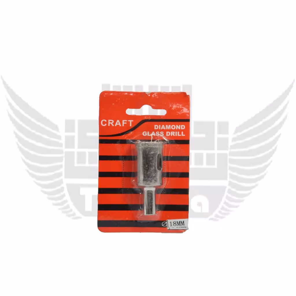 گردبر شیشه و سرامیک سایز 18میلی متر کرافت