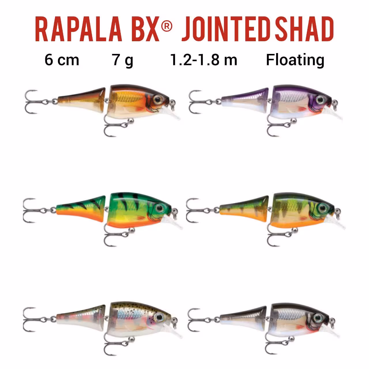 لور راپالا BX Jointed Shad
