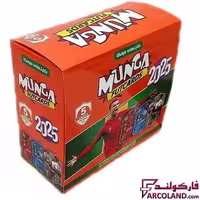 بسته مونگا کارت فوتبال مدل Munga Futcards پک 30 عددی
