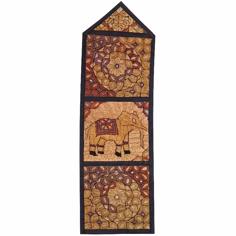 دیوارکوب 3 جیبه کد JAAB39 سوزن دوزی ابریشم