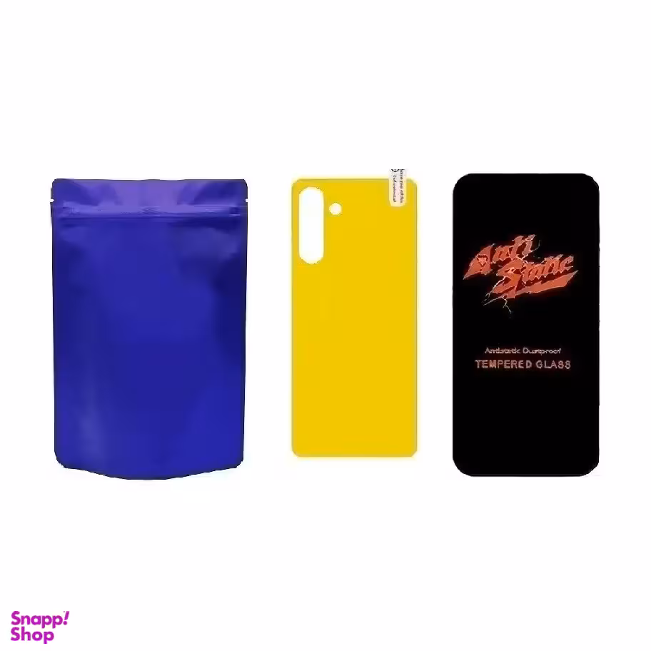 برچسب محافظ پشت گوشی نانو کد M-B و محافظ صفحه نمایش Anti Static مناسب سامسونگ Galaxy A24