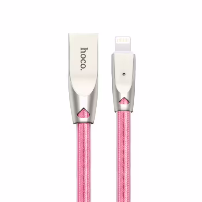 کابل تبدیل USB به لایتنینگ هوکو مدل U9 Jelly Knitted طول 1.2 متر