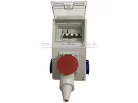جعبه پریز کارگاهی تک و سه فاز (IP66) آمپراژ 16 (PARSA)