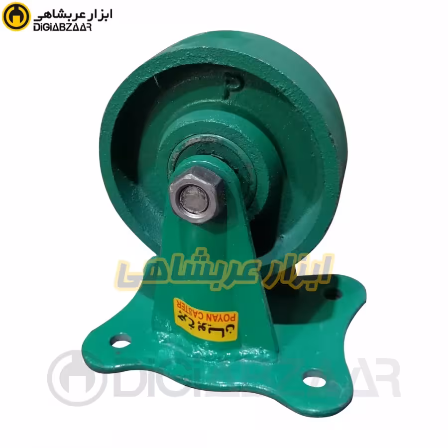 چرخ 13 ثابت فولادی روتراشی سبز پویان