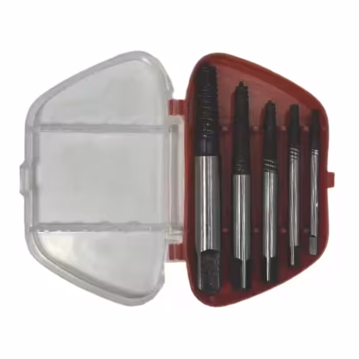 قلاویز چپ گرد 5 عددی کراسمن سایز 3 تا 18 میلی متر