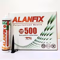 2 کارتون 48عدد چسب ماستیک ماربل شیت و ترمووال مدل ALAN FIX 500 چسبندگی قوی و ضدآب و درزگیر (پس کرایه)
