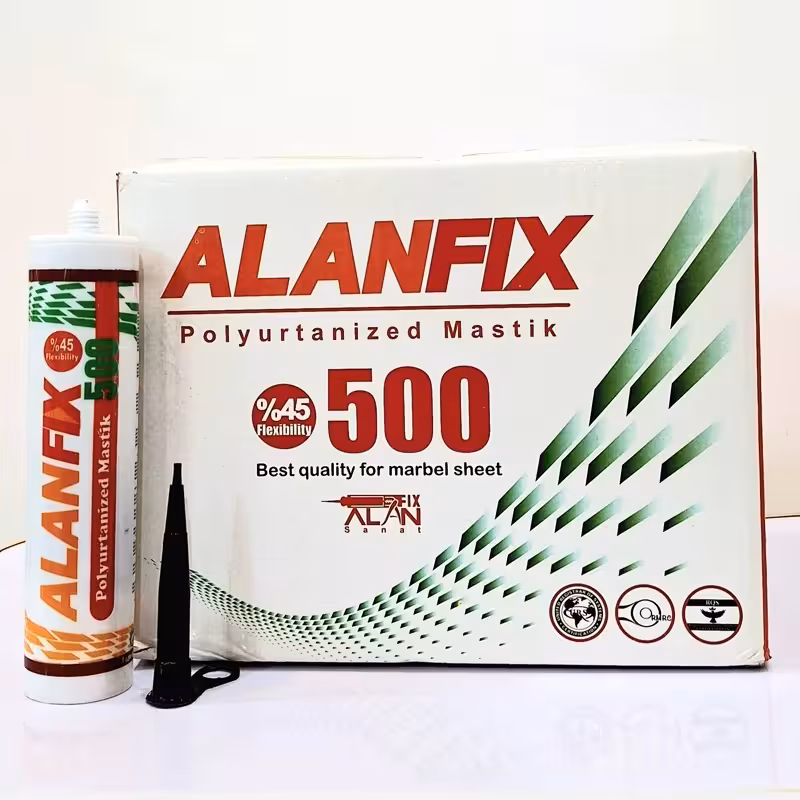 2 کارتون 48عدد چسب ماستیک ماربل شیت و ترمووال مدل ALAN FIX 500 چسبندگی قوی و ضدآب و درزگیر (پس کرایه)