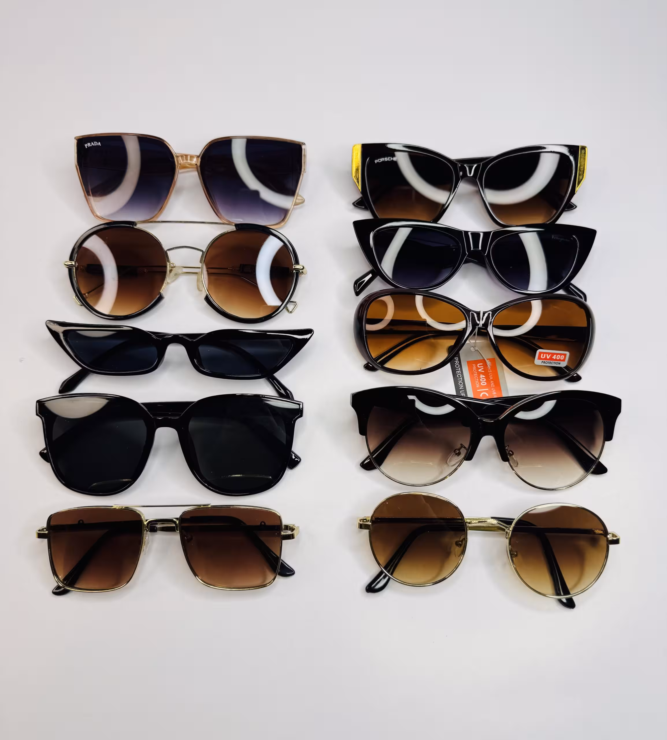 10 عدد عینک اورجینال یووی 400 سری جدید فقط 795تومان