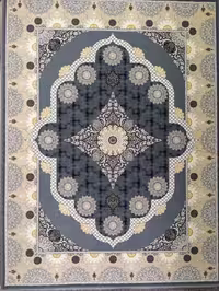 فرش ماشینی 1200 شانه، جنس اکریلیک، طرح ارغوان