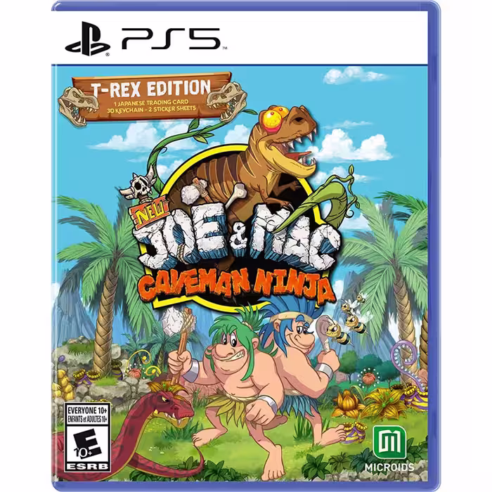 New Joe & Mac: Caveman Ninja – PS5