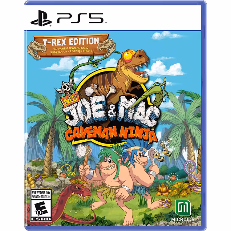 New Joe & Mac: Caveman Ninja – PS5