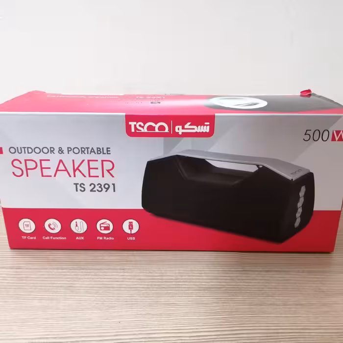 اسپیکر بلوتوثی قابل حمل تسکو مدل ts 2391