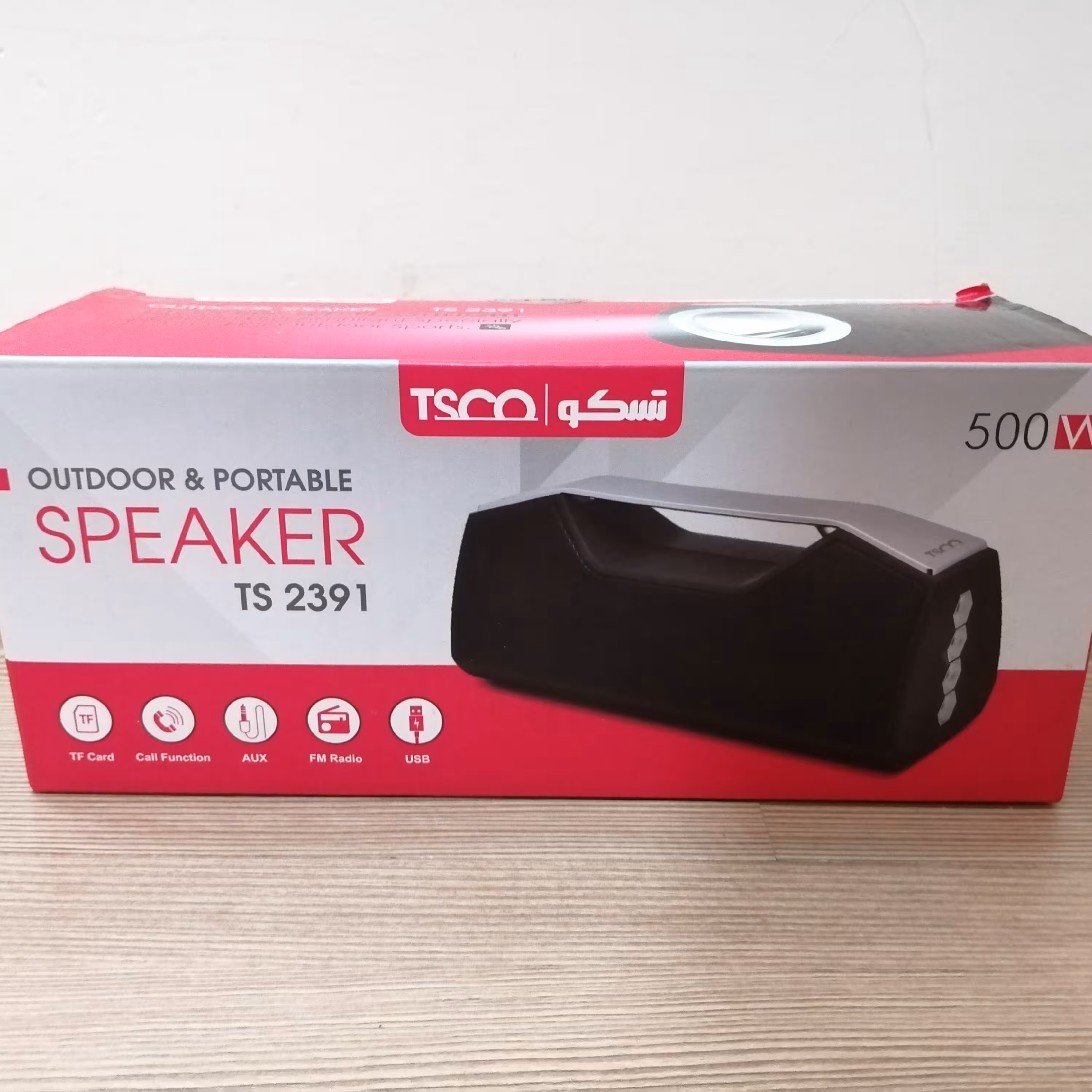 اسپیکر بلوتوثی قابل حمل تسکو مدل ts 2391