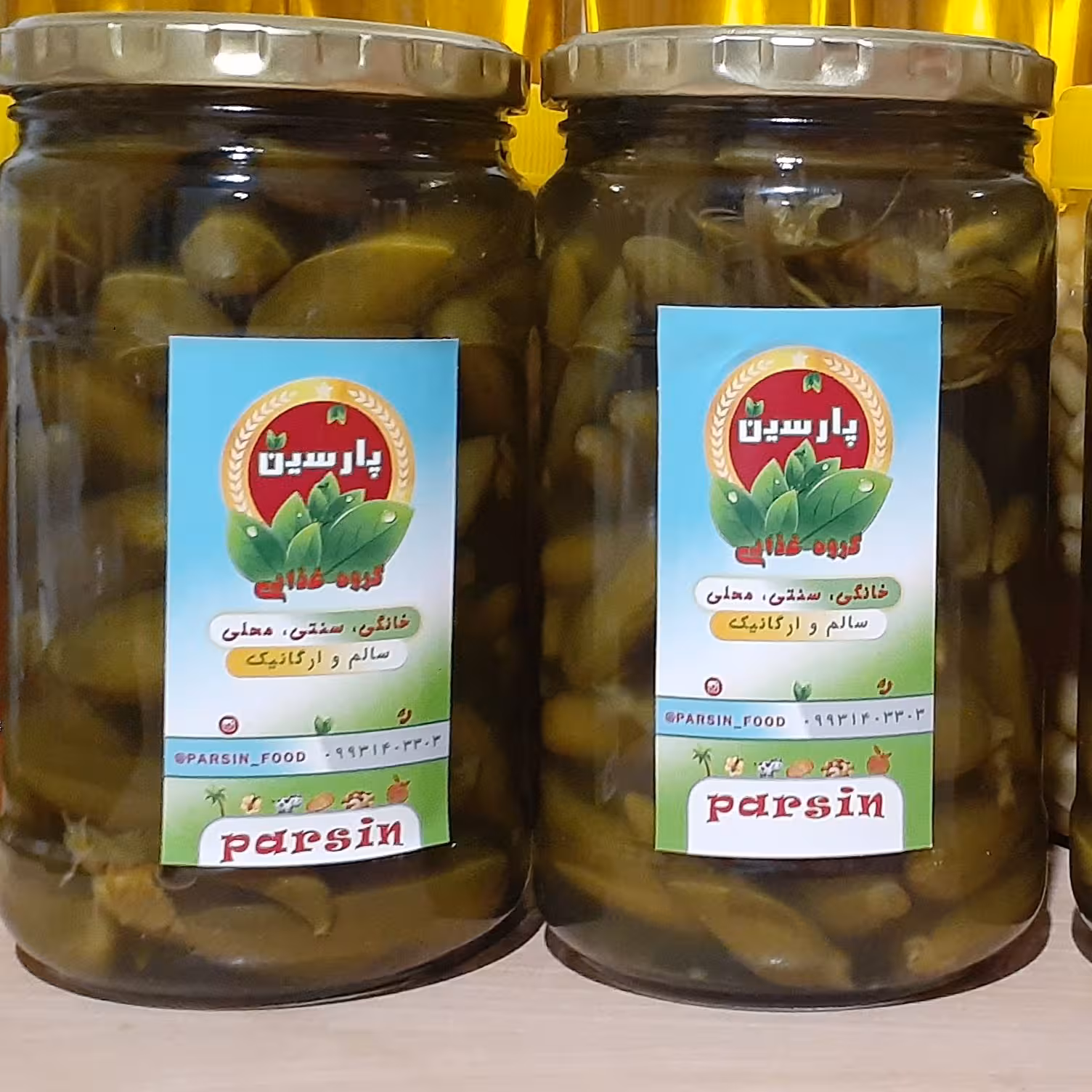 خیارشور ممتاز خانگی شیشه