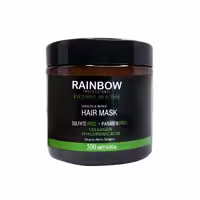 ماسک مو رینبو سبز کلاژن و هیالورونیک اسید RAINBOW Collagen Hyaluronic acid