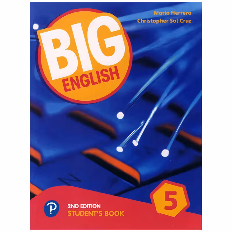 کتاب Big english 5 اثر Christopher Sol Cruz and Mario Herrera انتشارات Pearson