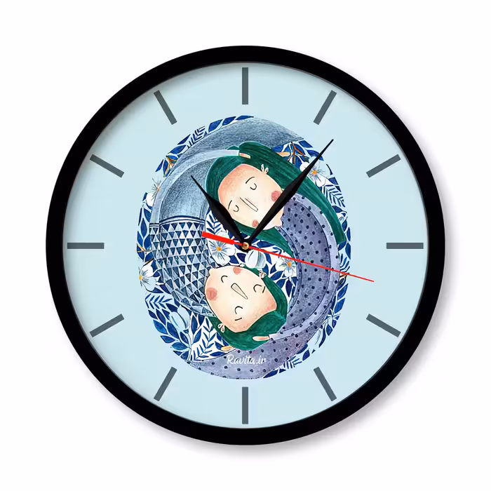 ساعت‌های دیواری راویتا طرح عاشقانه 3126