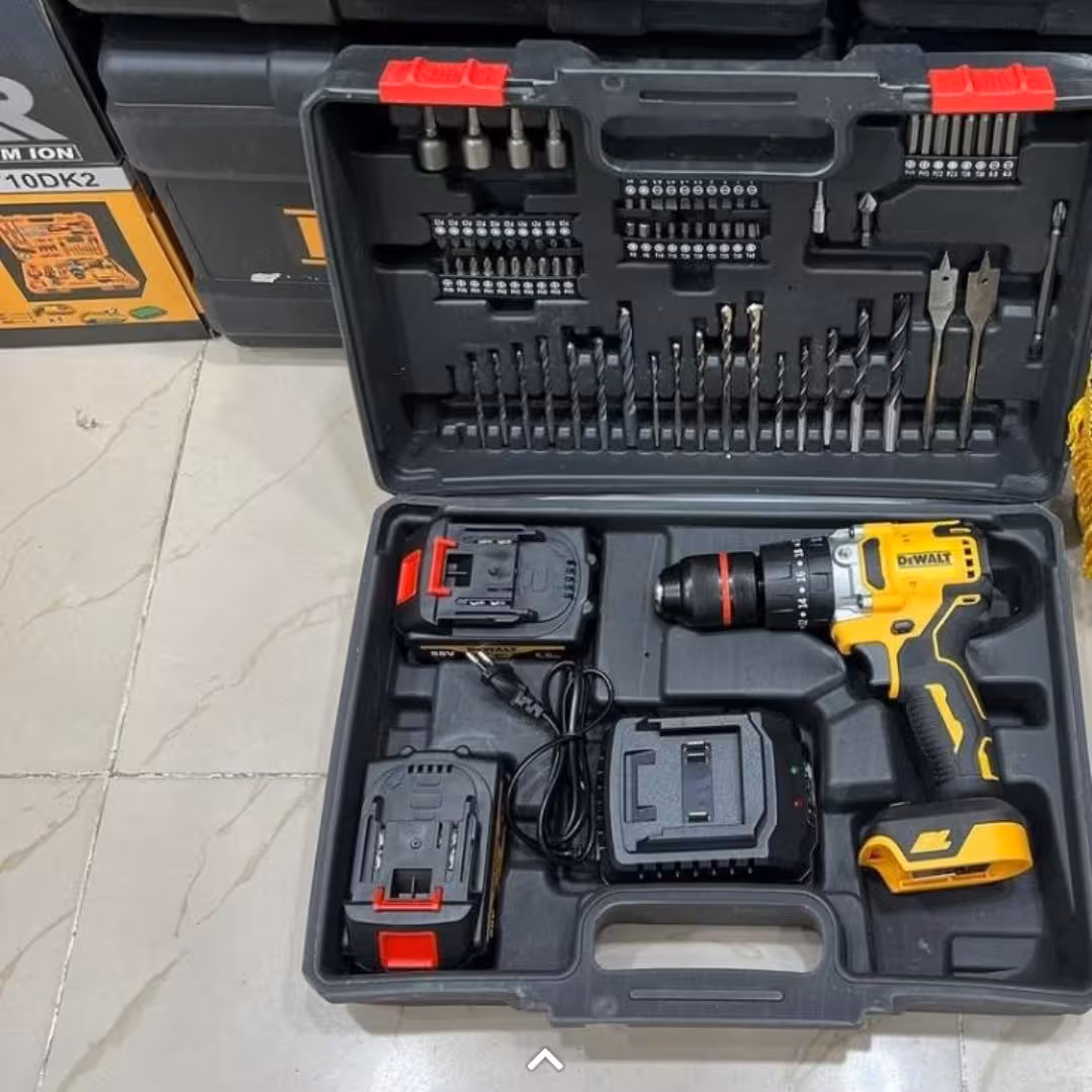 دریل شارژی 3حالته دیوالت براشلس 36 ولت واقعی