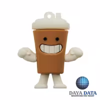 فلش مموری فانتزی دایا دیتا  طرح  کافی( coffee) مدلPF1058-13 ظرفیت 128GB-USB3