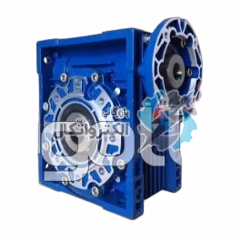 گیربکس کتابی سایز 110 نسبت 100:1 ورودی 19 خروجی 42 میلیمتر، فلنج 80B5