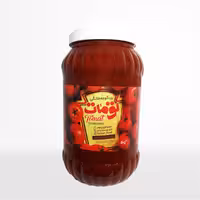 رب گوجه خانگی غلیظ 4 کیلویی  و کم نمک سالم و بدون نگهدارنده