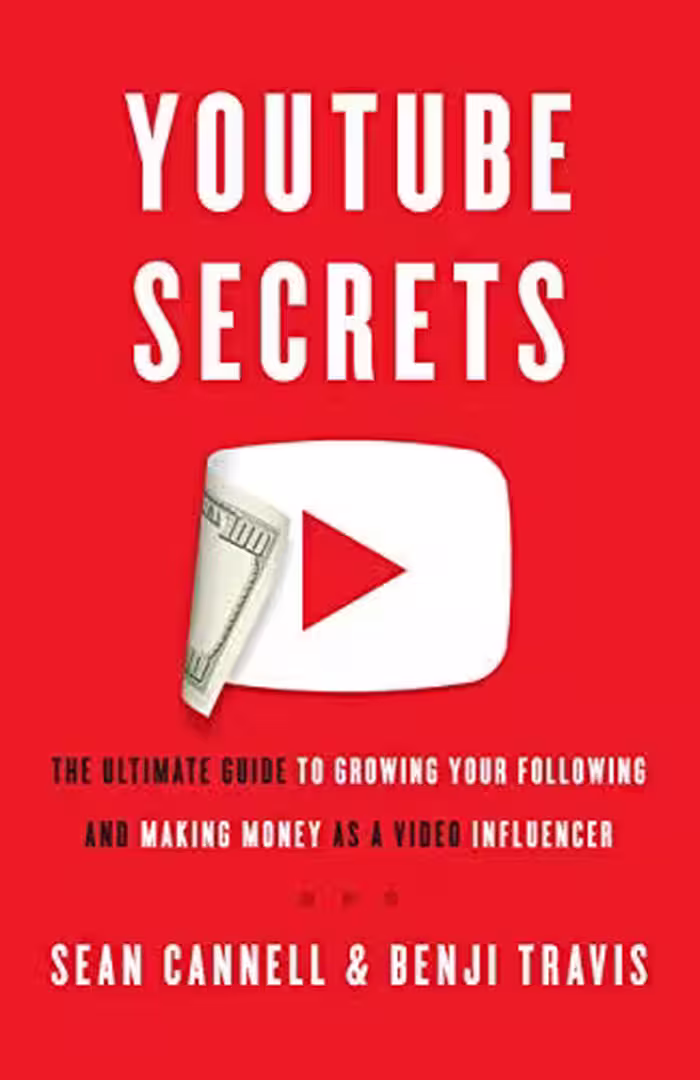 خرید و دانلود نسخه کامل کتاب YouTube Secrets: The Ultimate Guide to Growing Your Following and Making Money as a Video Influence -   pdf