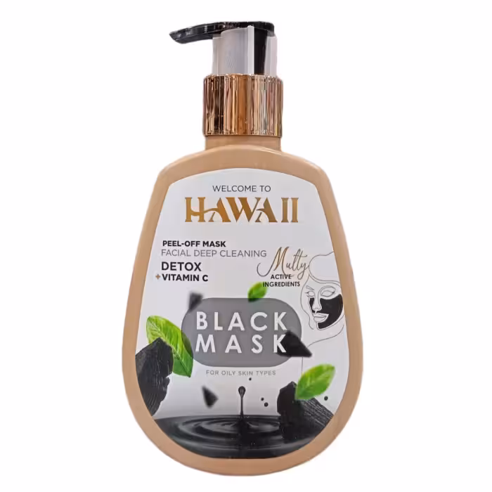 ماسک بلک مناسب پوست چرب و دارای جوش هاوایی Hawaii