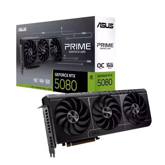 قیمت کارت گرافیک ASUS PRIME GeForce RTX 5080 16GB GDDR7 OC