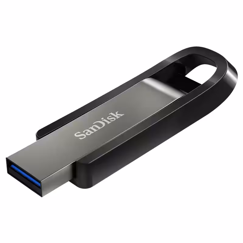 فلش مموری USB3.2 سن دیسک مدل Extreme Go SDCZ810 با ظرفیت 64 گیگابایت